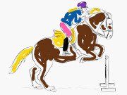 Horse Coloring Book Game Online