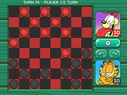 Play Garfield Checkers Garfield Checkers Game Online