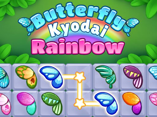 Butterfly Kyodai Rainbow Game