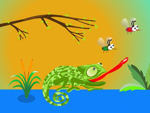 Hungry Chameleon Game Image Hungry Chameleon Game