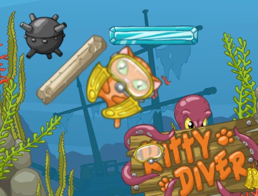 Kitty Diver Game Image Kitty Diver Game
