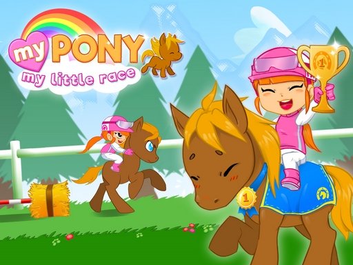 My Pony My Little Race Game Image My Pony My Little Race Game