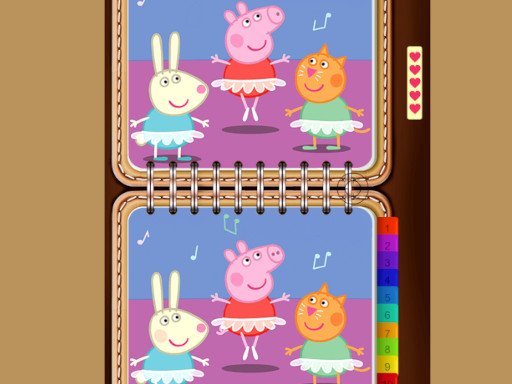Peppa Pig Differences Game