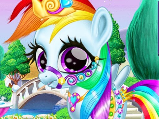 Rainbow Pony Caring Game Image Rainbow Pony Caring Game