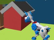 Robot Dog City Simulator Game